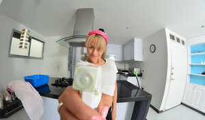 The contemplate is absolutely fantastic as she rides that huge boner