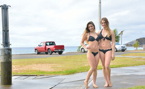 This porn pro is more than just beautiful face & her GF is also