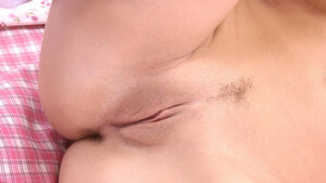 Incredible blonde Kathy Blanche is going to show her legs also