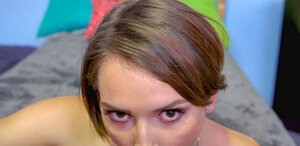 Teacher Sean Lawless takes Natalie Porkman from behind on the office table