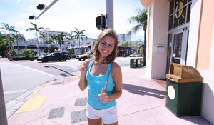 Pre-fame Riley Reid showing off her terrific immature tight bod