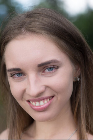 Fragile 18-19 year old finds secluded lake perfect to free body from all lingerie