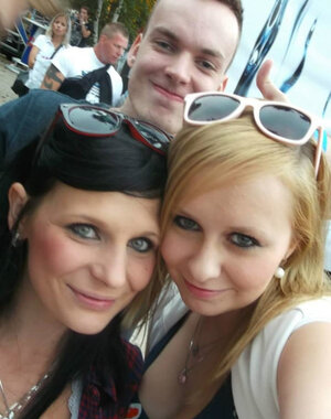 Nerdy babe and additionally friend upload pics to the internet hoping to hook up with dudes