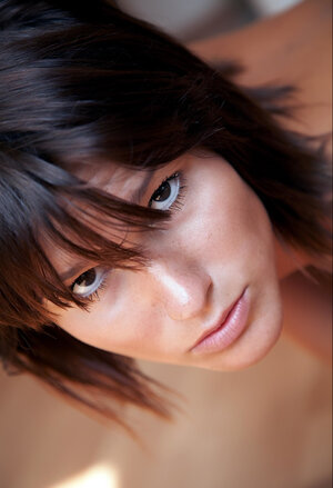 Impressive tanned hussy teases with her tiny bra buddies and plus erotically attractive fuck hole on the floor