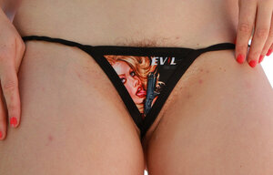 Young and fresh minx with flat chest chooses immaculate poses to demonstrate really hot ass