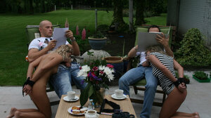 Not necessitous to take clothes off because they don't prevent sluts from blowjob