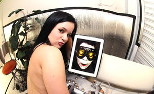 Dames locate their kinky intentions in a hardcore sex gallery